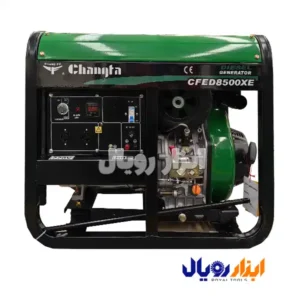 موتور برق و جوش دیزل استارتی چانگفا مدل CFED6500WE