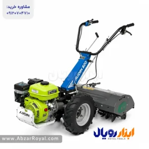 خرید تراکتور دوچرخ آیدین 820 بنزینی همراه روتیواتور