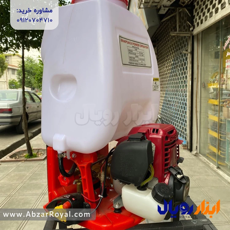 خرید سمپاش موتوری چهار زمانه PKPطرح هوندا - ابزار رویال